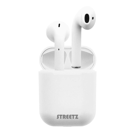 [TWS004] Streetz True Wireless Earphones | White