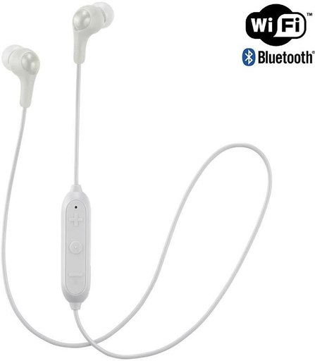 [HAFX9BT-W] JVC Gumy+ In Ear Canal Headphones & Mic