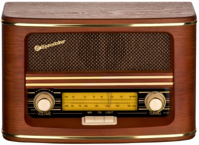 [HRA-1500] Roadstar Wooden Vintage Retro Radio