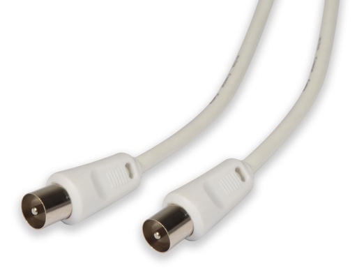 [112000] AV:Link 2 Metre Coaxial Male Plug to Plug Lead