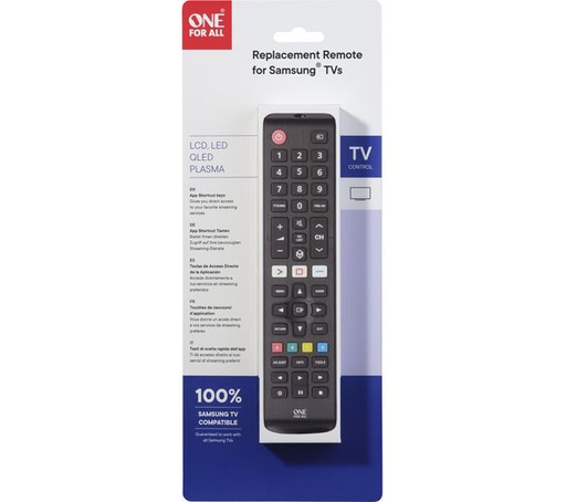 [URC4910] One For All Samsung Television Remote Control | Smart Buttons