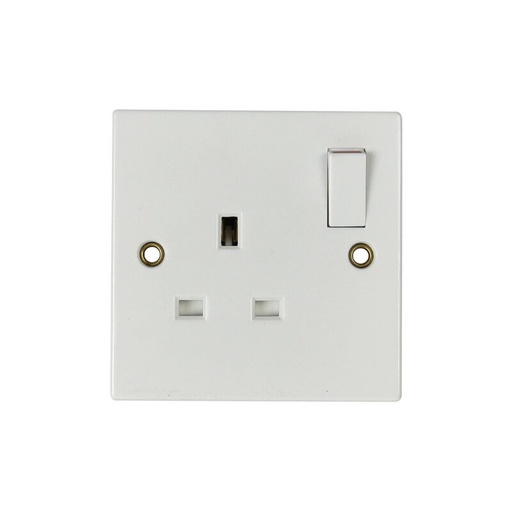 [7333] Powermaster 13A 1 Gang Switched Socket