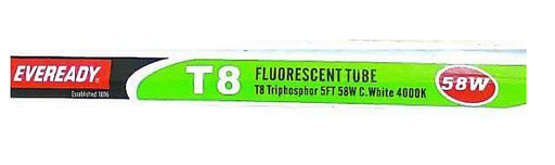 [S6724] Ever Ready 58w/84 5ft T8 Fluorescent Tube