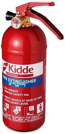 [KS1KG] Kidde 1Kg Powder Home Fire Extinguisher