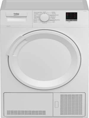 [DTLC100051W] Beko White 10kg Condenser Tumble Dryer