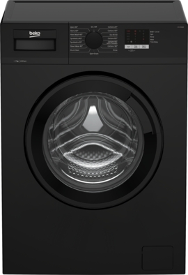 [WTL74051B] Beko Black 7kg 1400 Spin Washing Machine