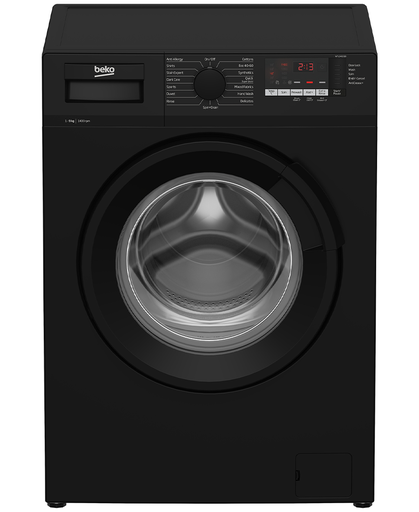 [WTL94151B] Beko Black 9kg 1400 Spin Washing Machine