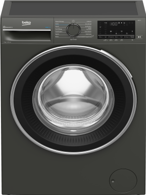 [B3W5941IG] Beko Graphite 9kg 1400 Spin Washing Machine | IronFast RecycledTub™
