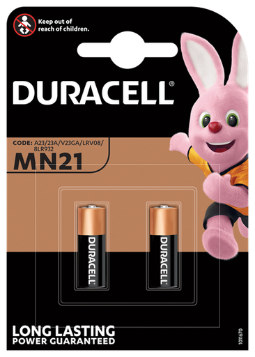 [MN21] Duracell E23A Battery 12v | Twin Pack 1008-12