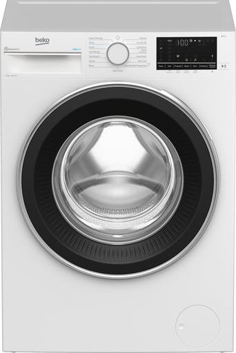[B3W5961IW] Beko White 9kg 1600 Spin Washing Machine | A Rated