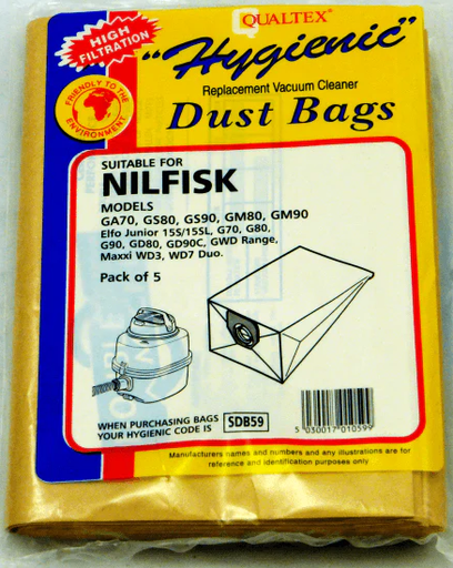 [SDB59] Qualtex Nilfisk GS80 Vacuum Cleaner Bags