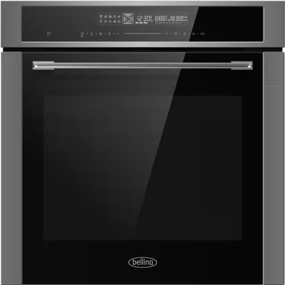 [BI614PYSTA] Belling S/Steel Pyro Clean Built In Single Fan Oven