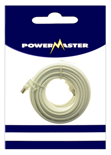 [8886] Powermaster Coax Plug - Plug TV 10Mt Fly Lead