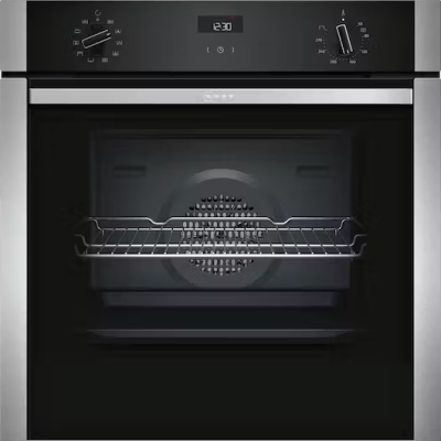 [B3ACE4HN0B] Neff S/Steel N50 Slide & Hide Single Oven