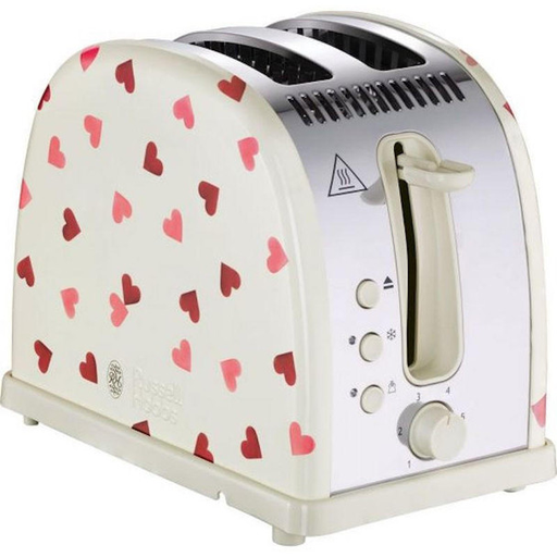 [28340] Russell Hobbs Hearts 2 Slice Toaster | Emma Bridgewater