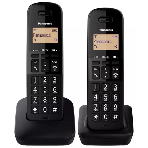 [KX-TGB612] Panasonic Digital High Quality Portable Phone | Twin Set