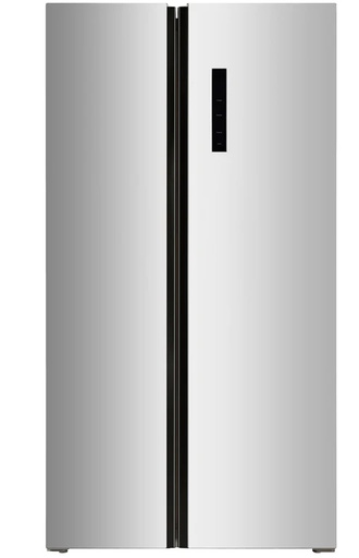 [P9917SKIN] Powerpoint S/Steel American Style Fridge Freezer