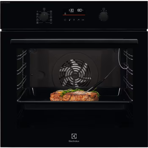 [EOD6C46K2] Electrolux Black Multifunction Single Oven