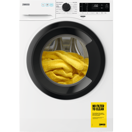 [ZWF942F1DG] Zanussi White A Rated 9kg 1400 Spin Washing Machine