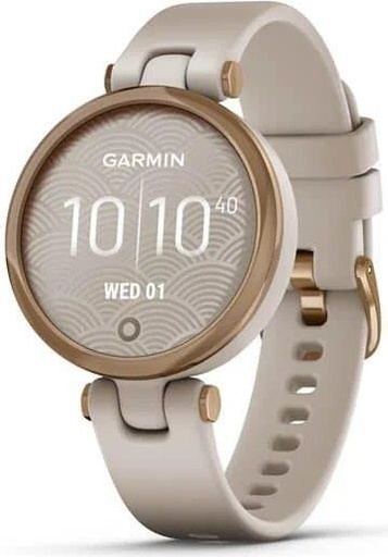 [010-02384-11] Garmin Lily® - Sport Edition Fitness Smart Watch  | Gold & Sand