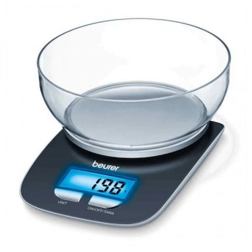 [704.15] Beurer KS25 Digital Kitchen Weighing Scales & Bowl