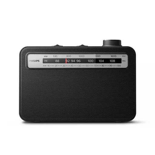 [TAR2506/12] Philips Classic Portable Kitchen Radio | Black