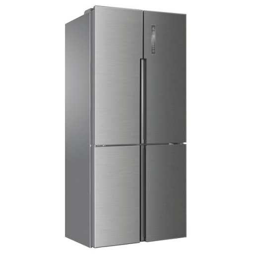 [HTF-556DP6(UK)] Haier S/Steel 4-Door American Style Fridge Freezer | French Door